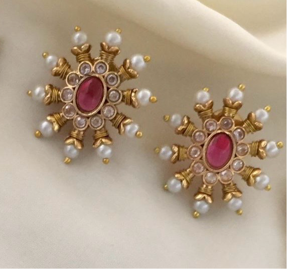 Kemp Pearl choker necklace set