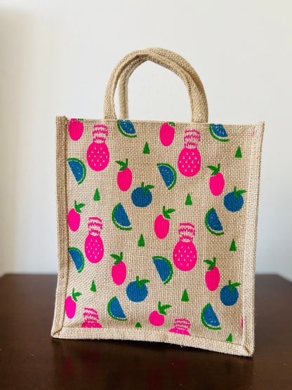 Handmade Eco-Friendly Jute Bag – 11x9